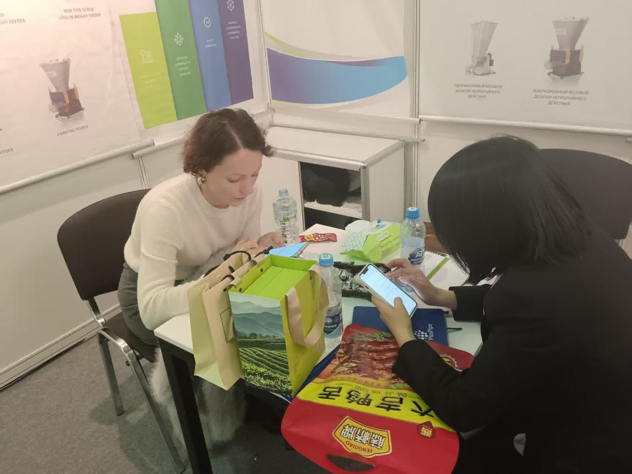 Transcell Technology proudly appeared at Ruplastic , and the harvest was full!