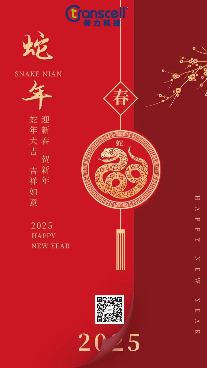 Transcell Technology wishes you a happy New Year! Transcell Technology wishes you a happy New Year!